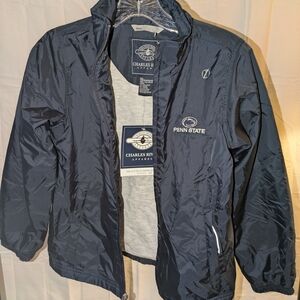 Charles River Apparel Kids Navy Windbreaker